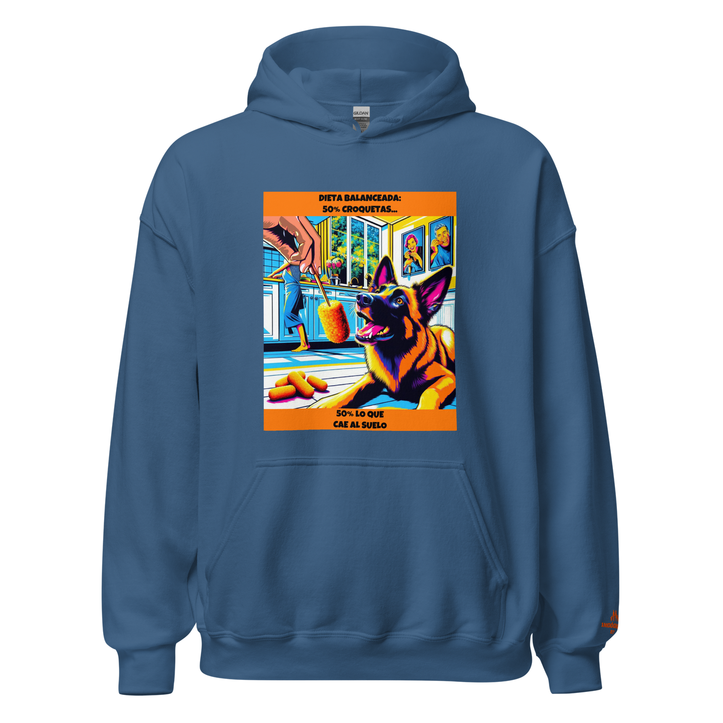 Sudadera con frase divertida perruna