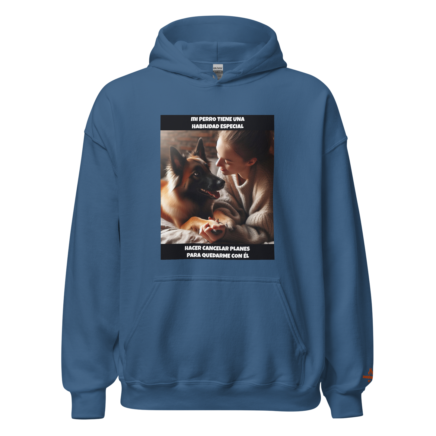 Sudadera personalizada con frase de mascota P04
