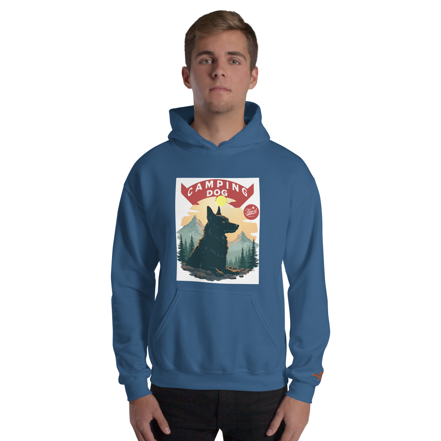 Sudadera con estilo perruno