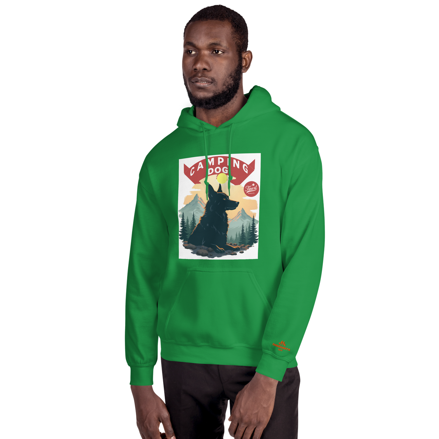 Sudadera con estilo perruno
