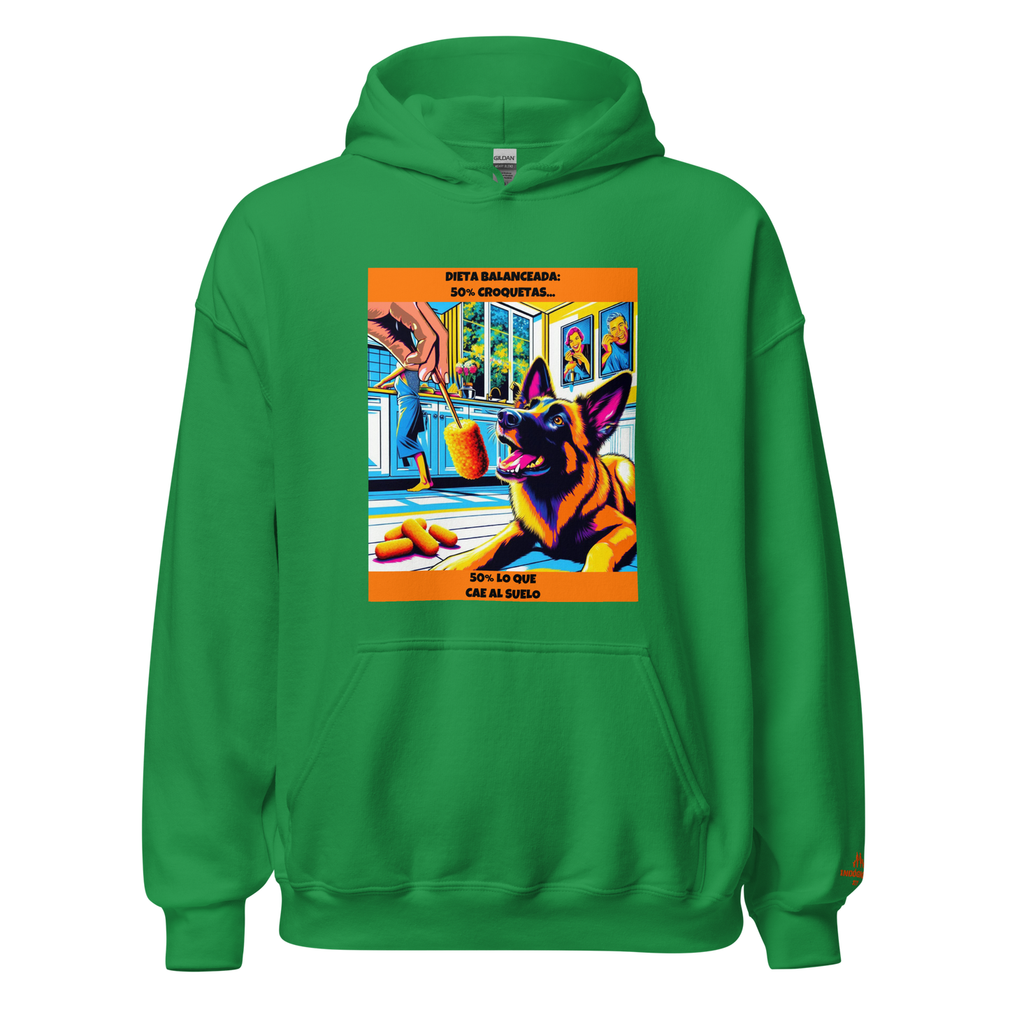 Sudadera con frase divertida perruna