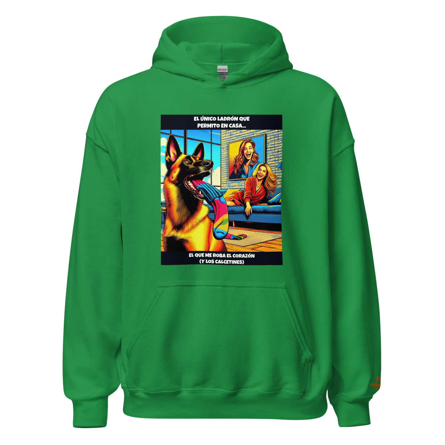 Sudadera con frase divertida perro
