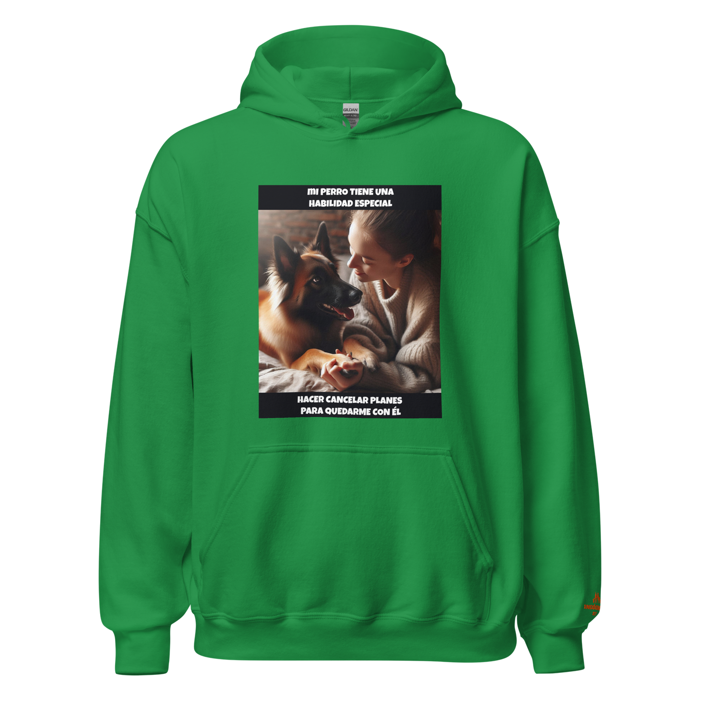 Sudadera personalizada con frase de mascota P04