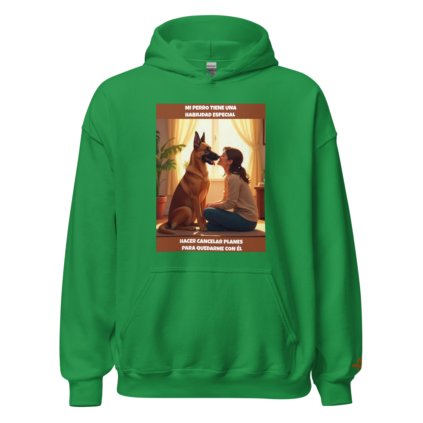 Sudadera personalizada con frase de perro P05