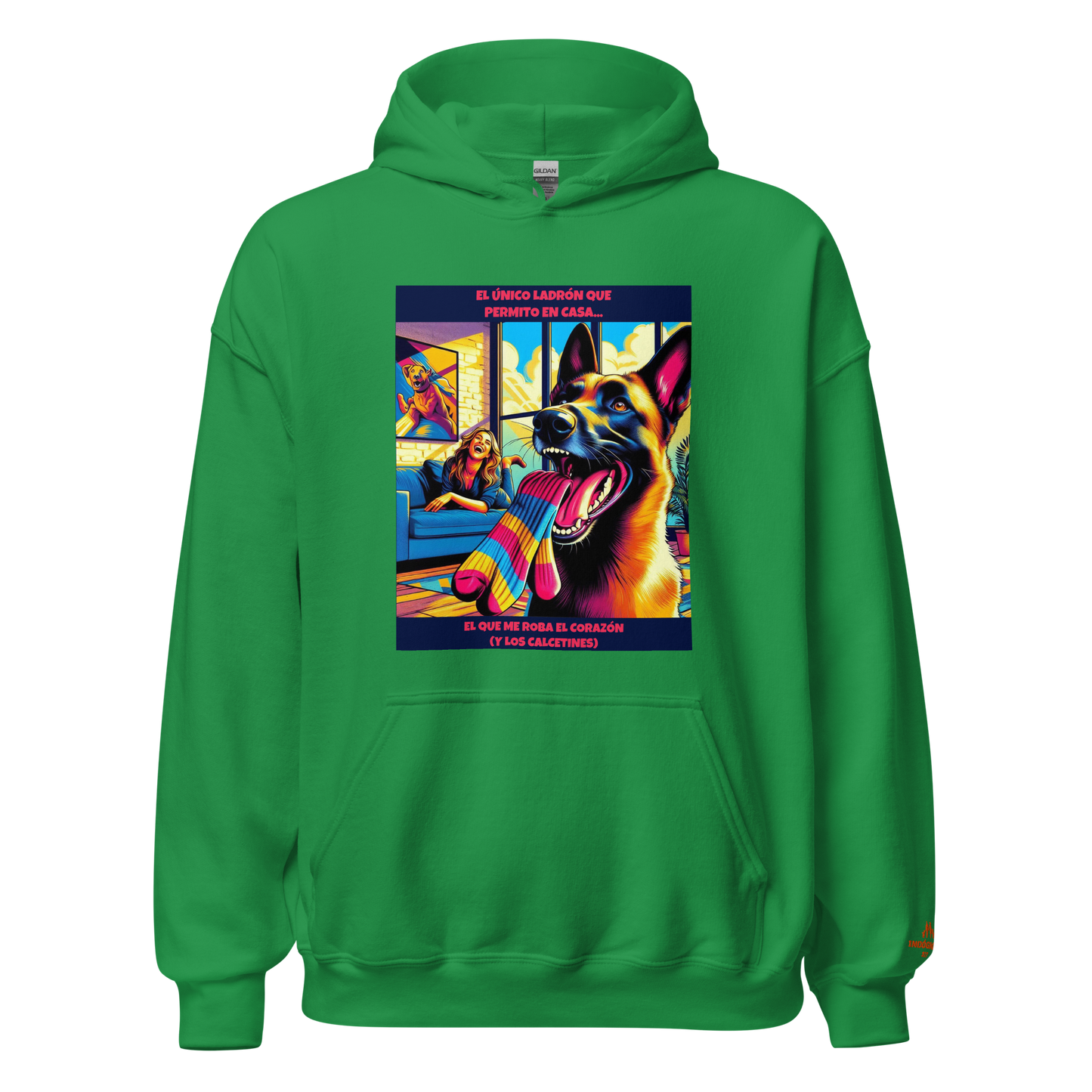 Sudadera con frase divertida perruna