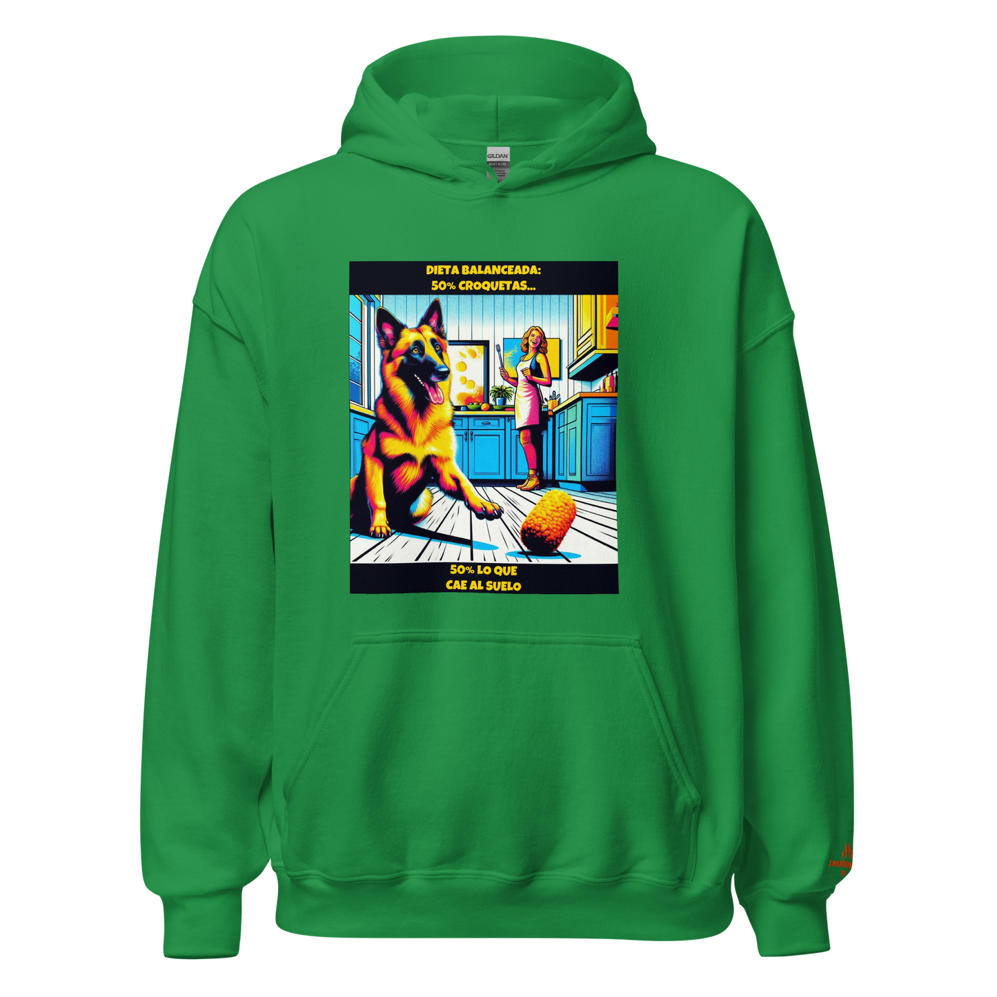 Sudadera con imagen divertida de perro