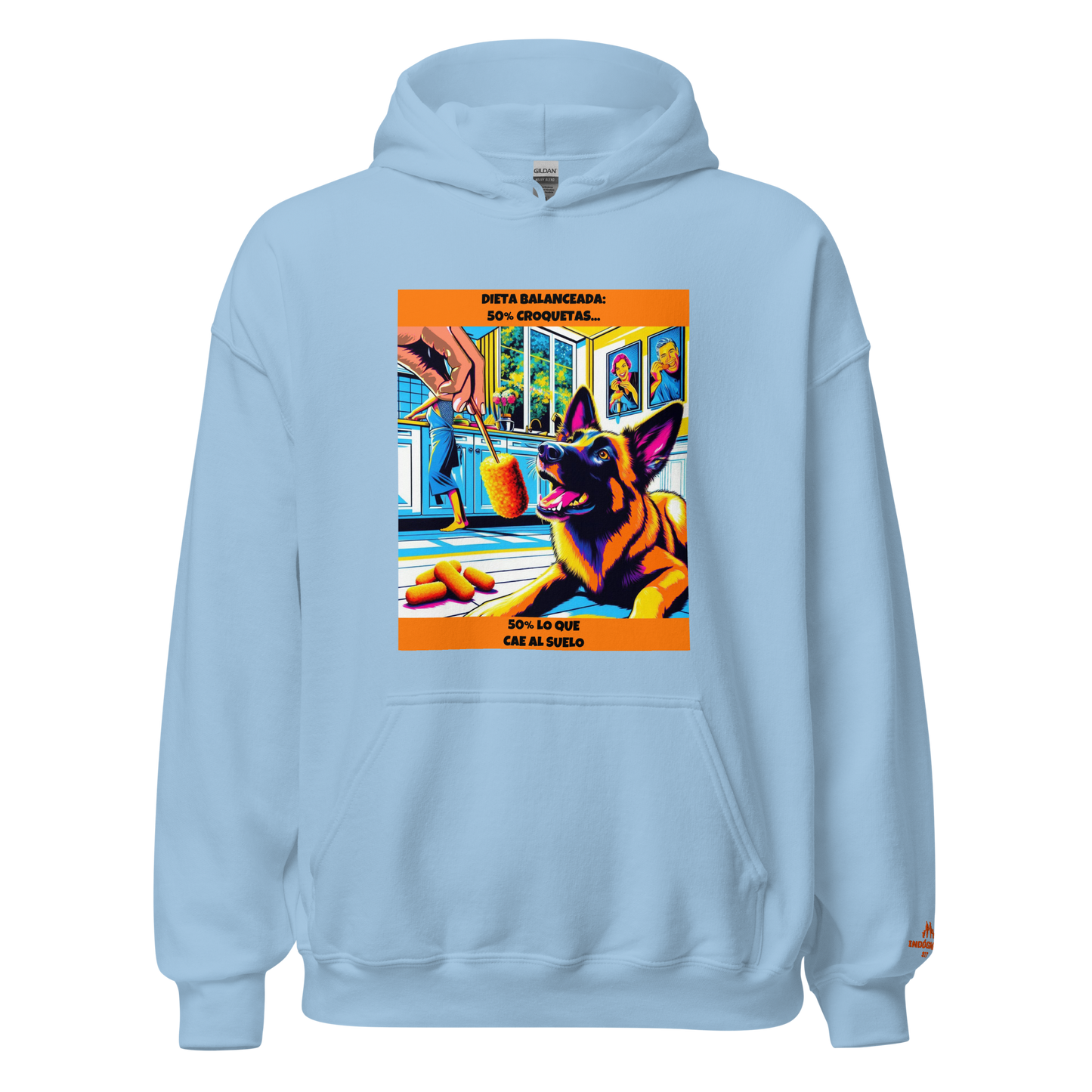 Sudadera con frase divertida perruna