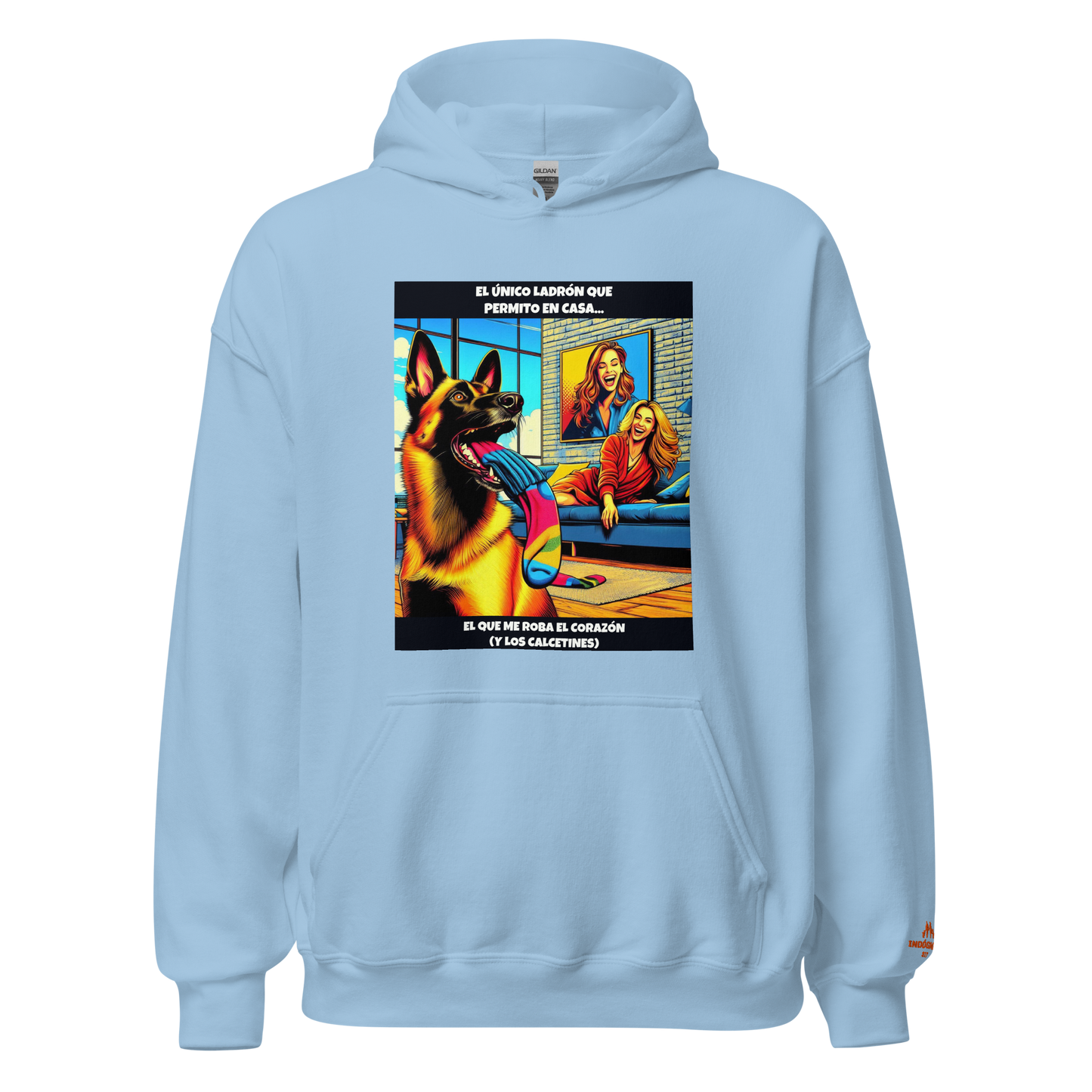Sudadera con frase divertida perro