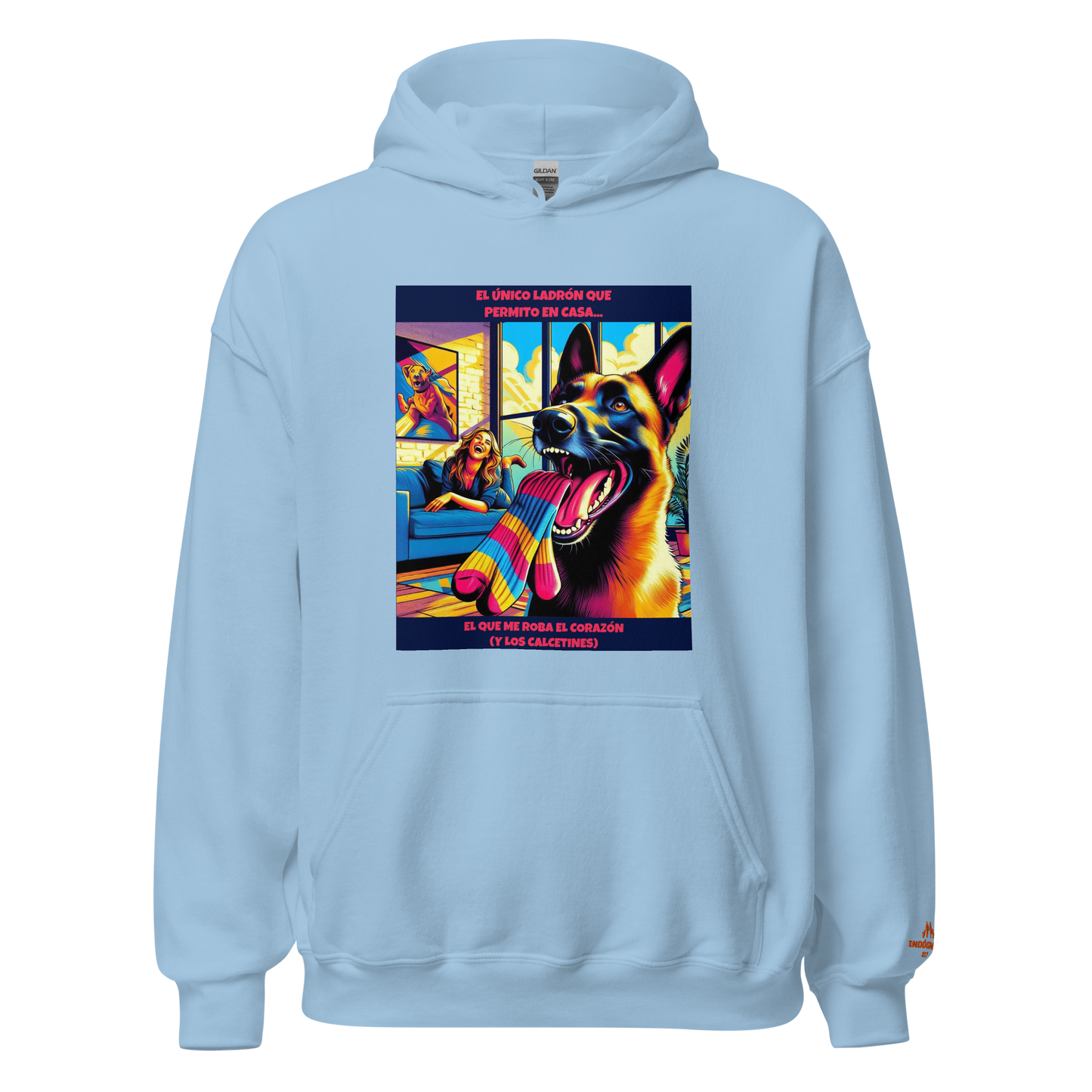 Sudadera con frase divertida perruna