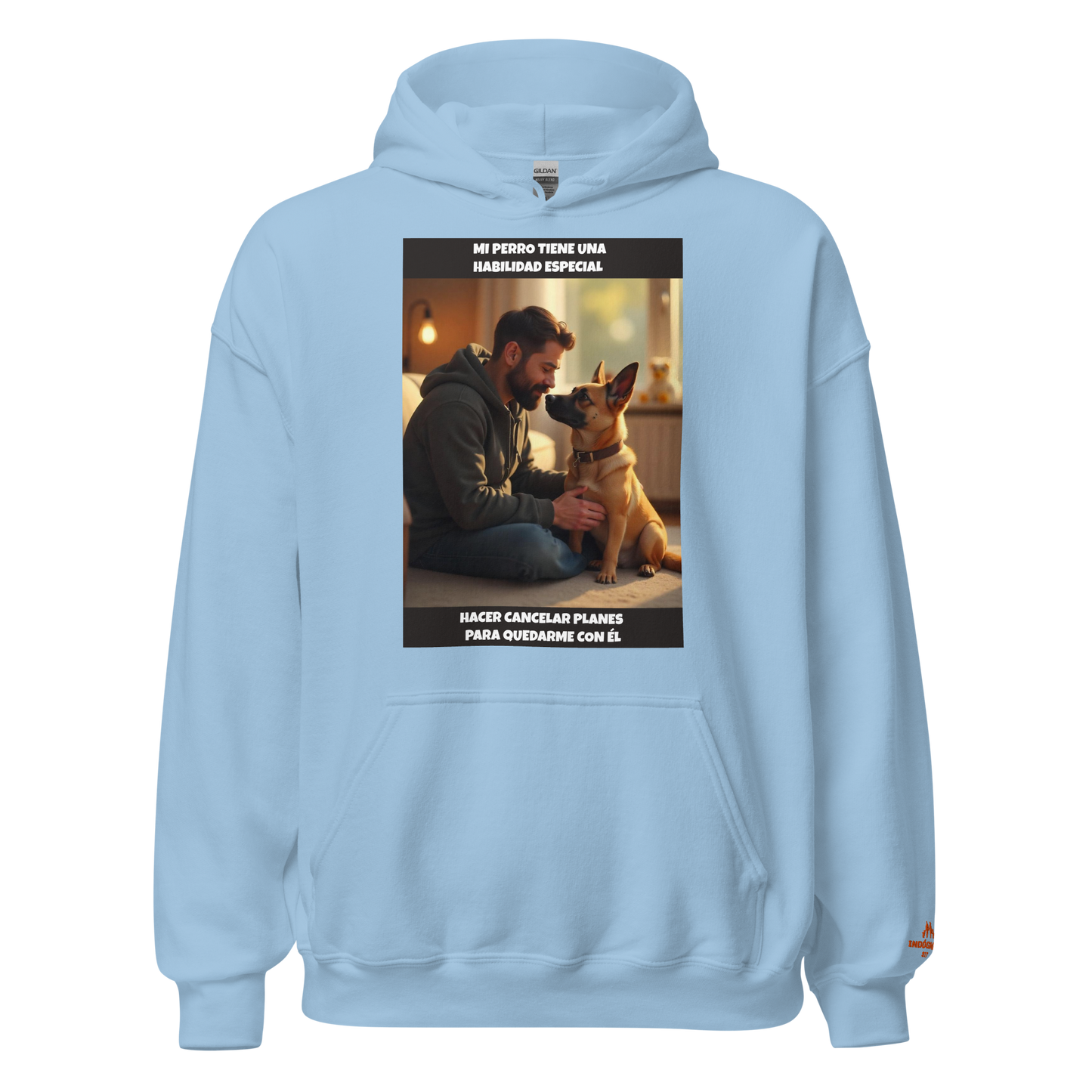 Sudadera personalizada con frase de mascota P06