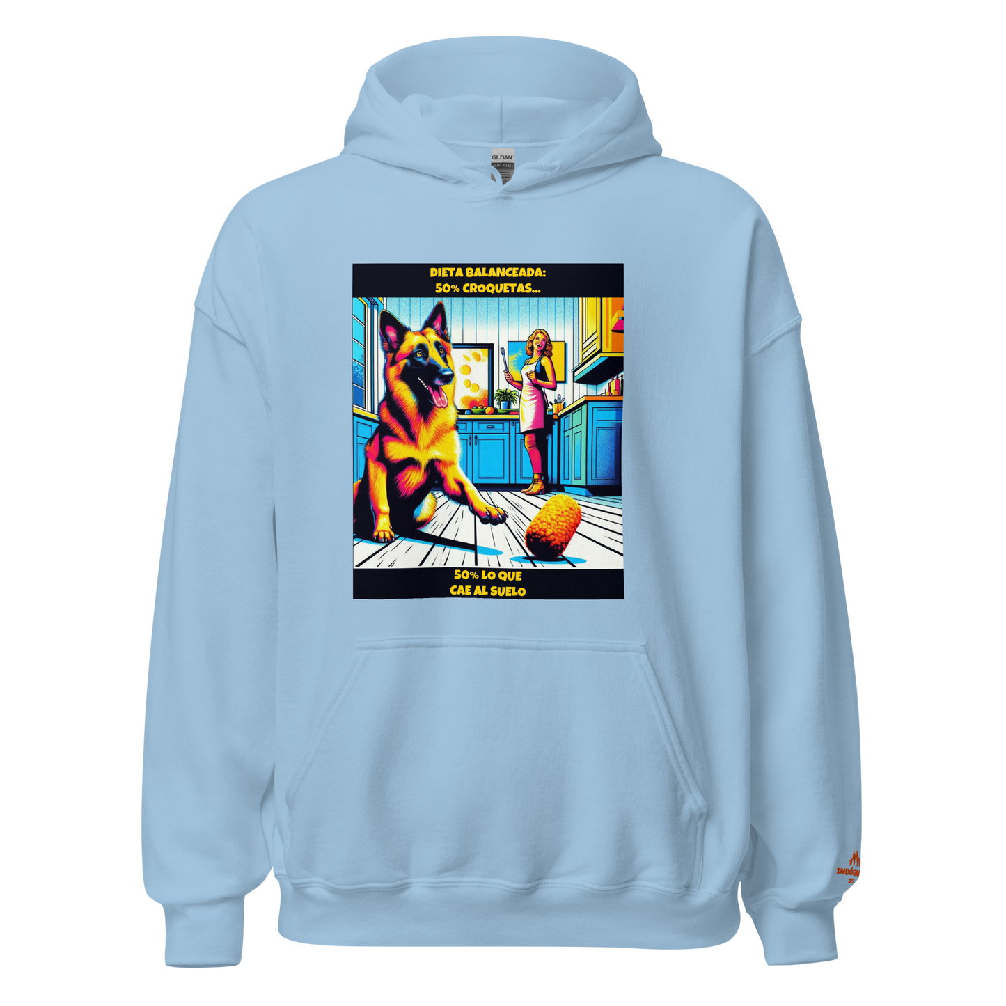 Sudadera con imagen divertida de perro