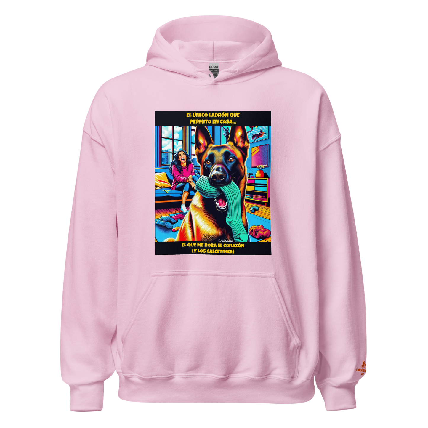 Sudadera con frase divertida perro