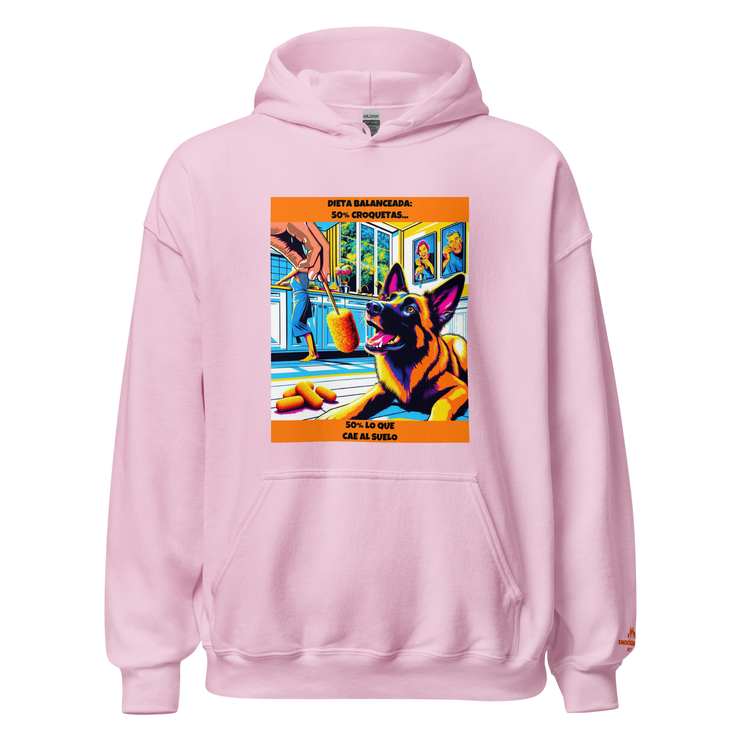 Sudadera con frase divertida perruna