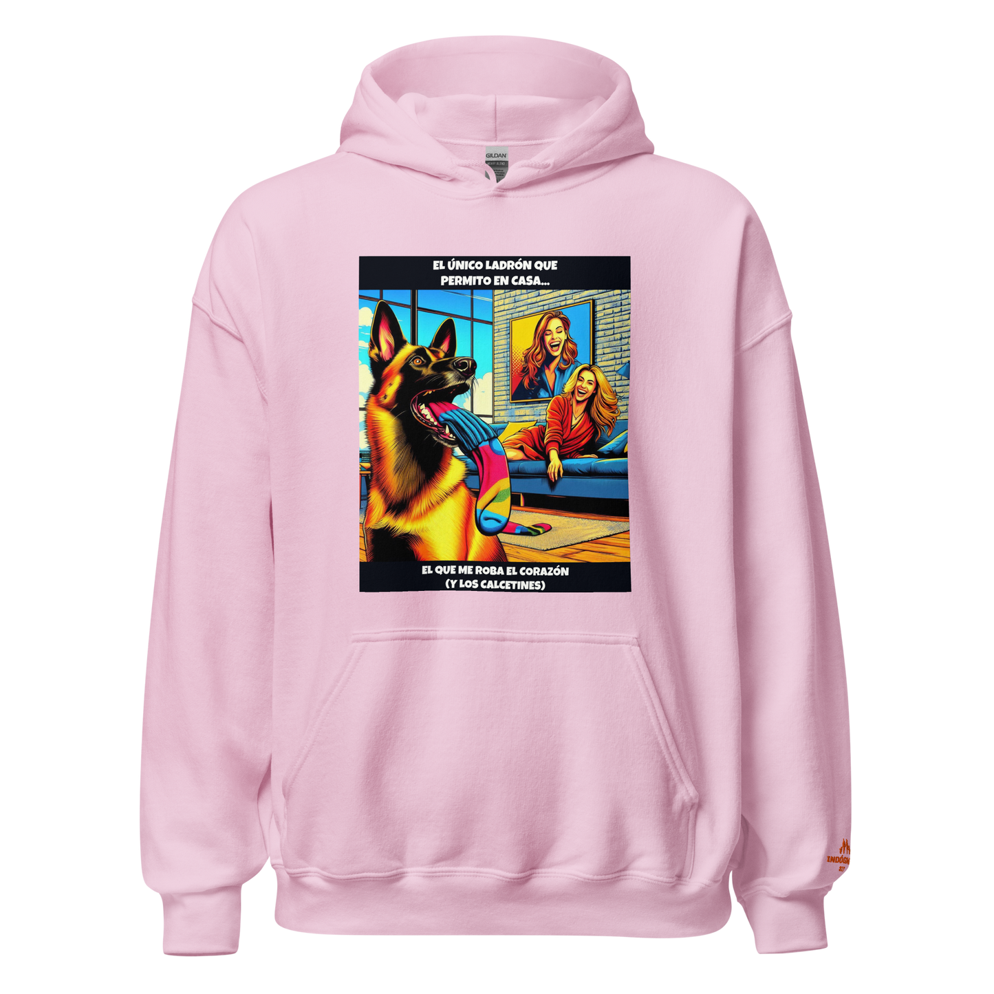Sudadera con frase divertida perro