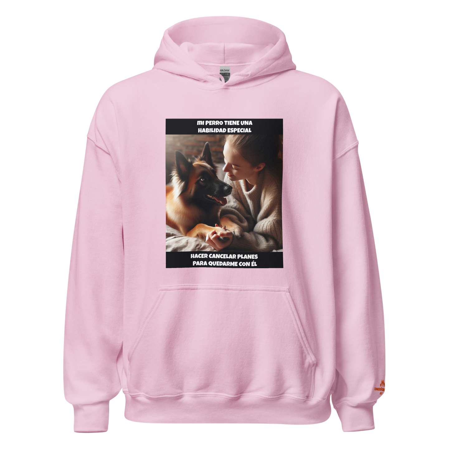 Sudadera personalizada con frase de mascota P04