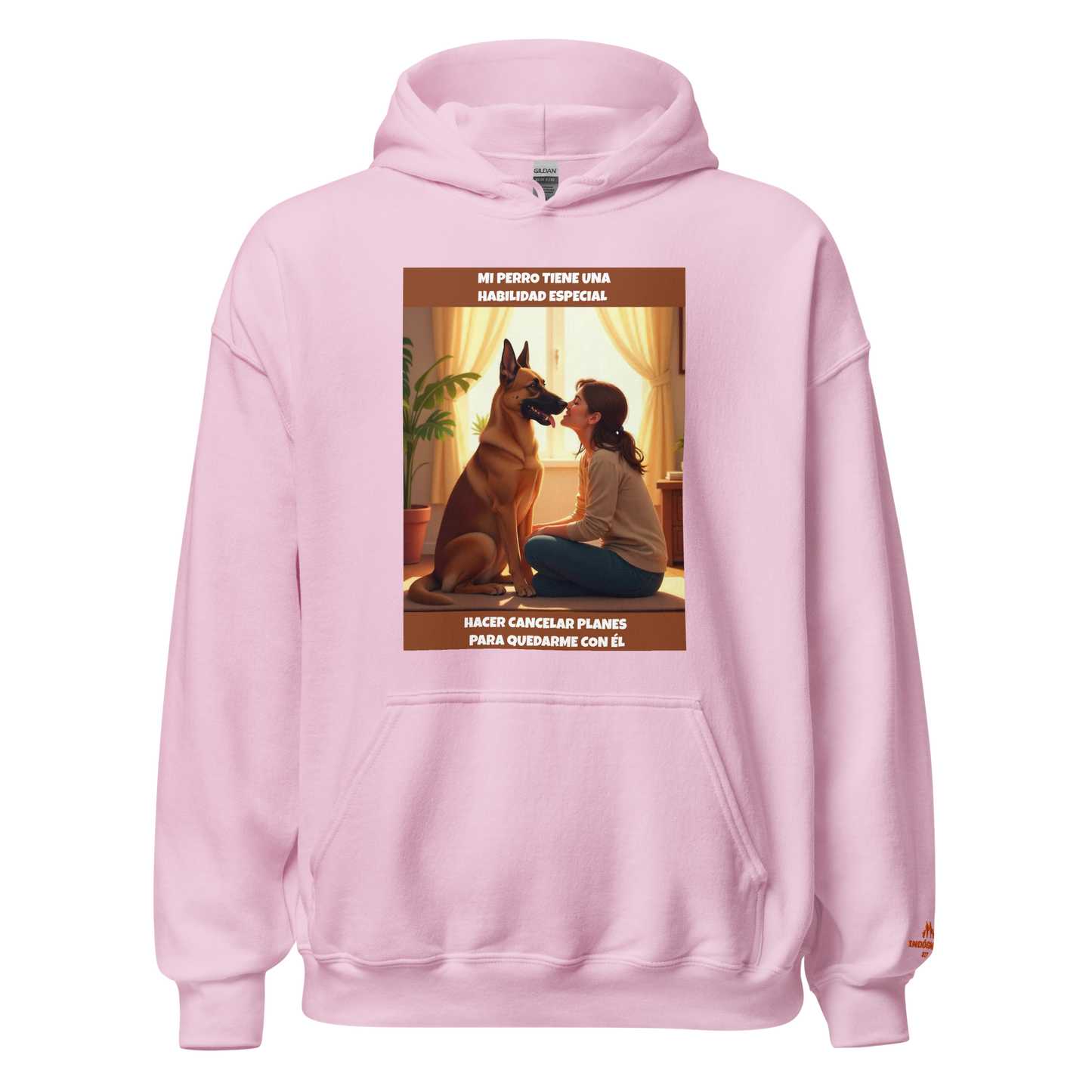 Sudadera personalizada con frase de perro P05