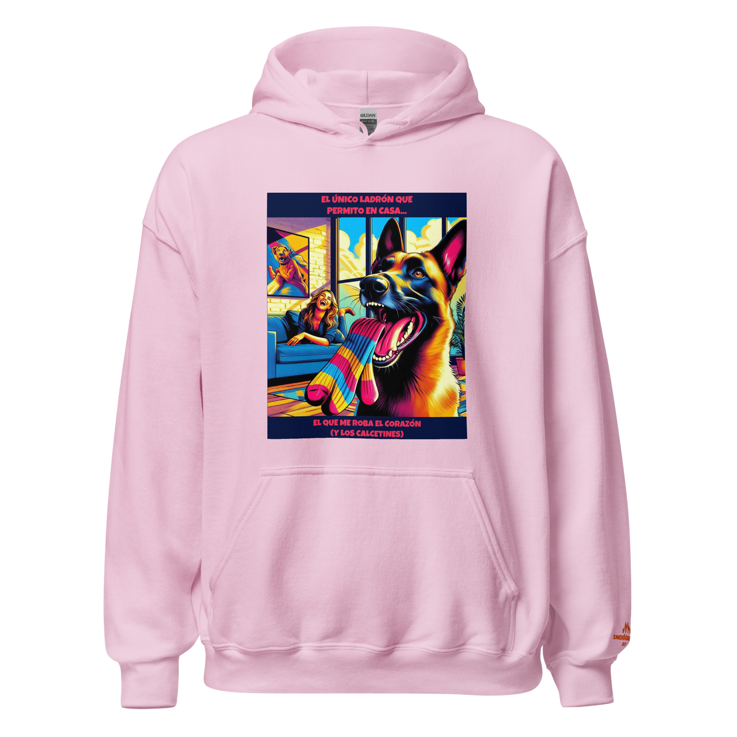 Sudadera con frase divertida perruna