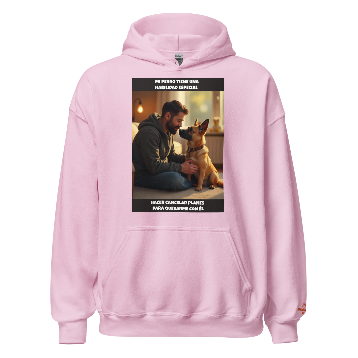 Sudadera personalizada con frase de mascota P06