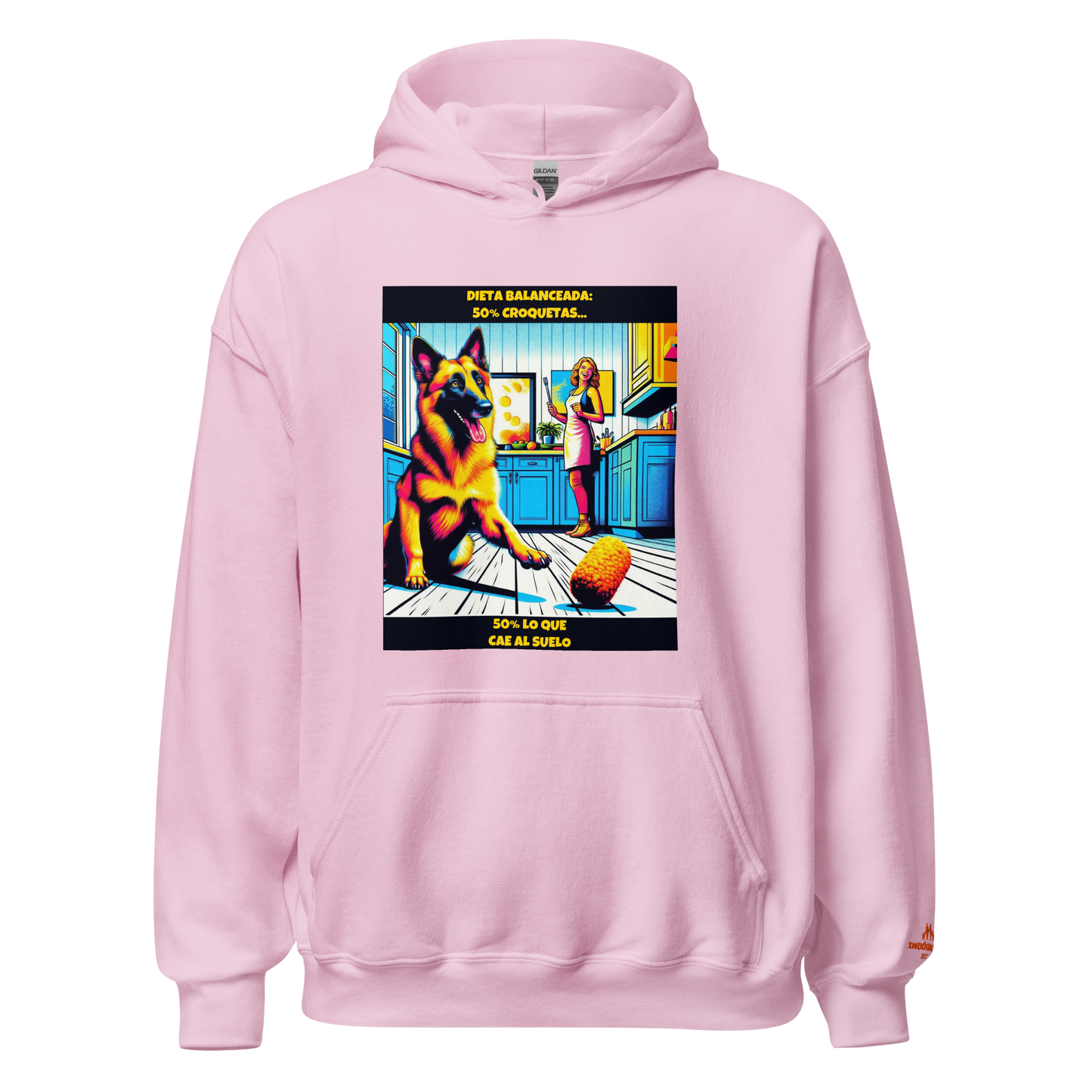 Sudadera con imagen divertida de perro