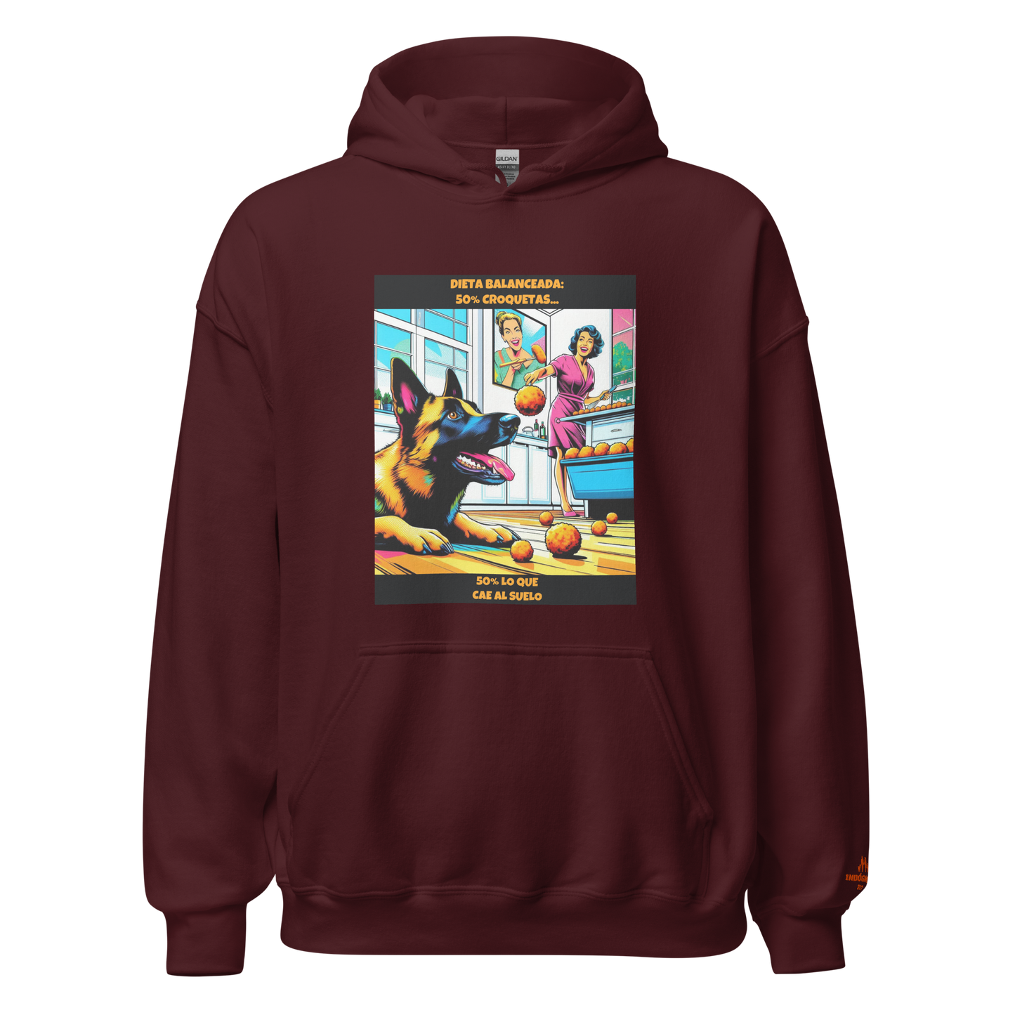 Sudadera con imagen divertida perruna