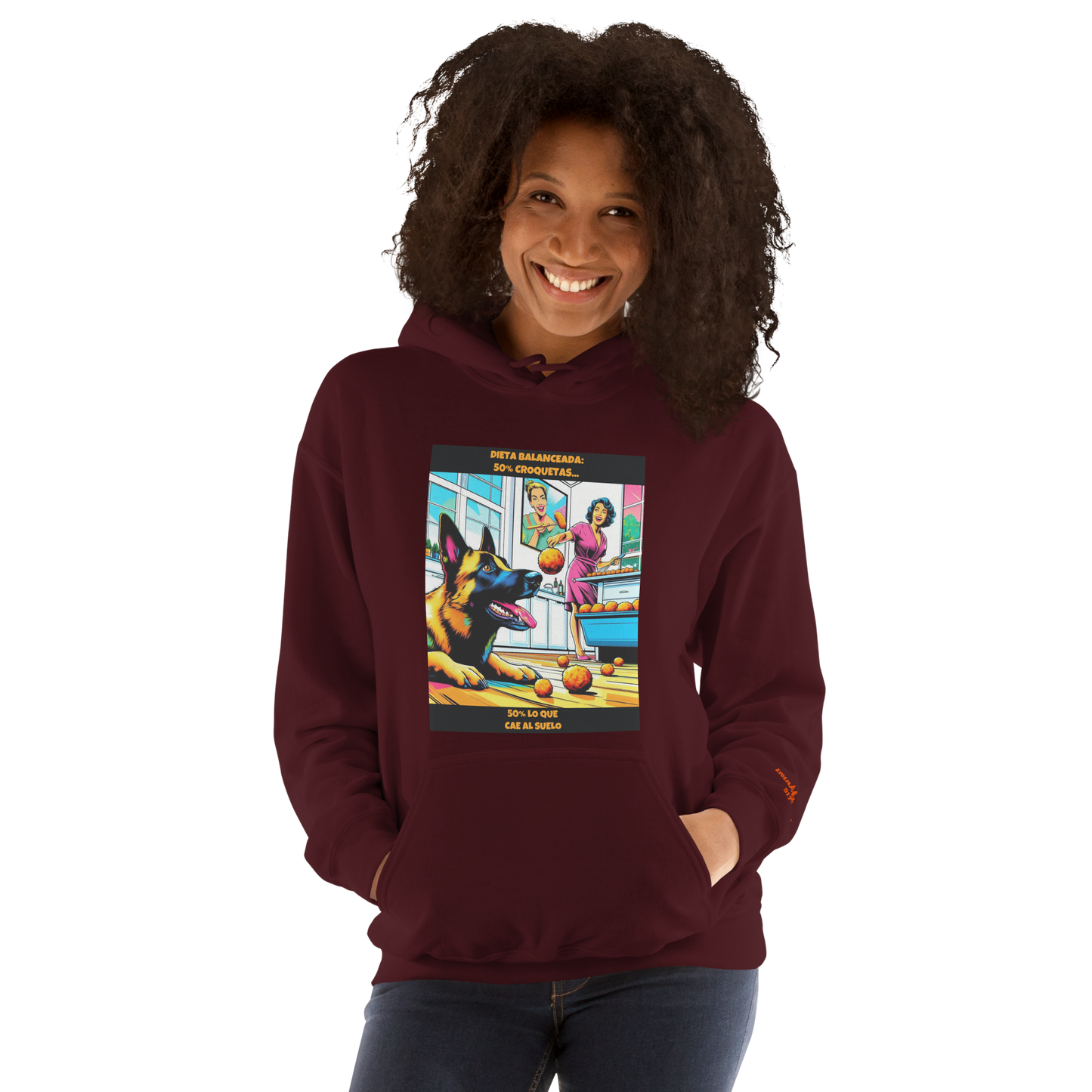 Sudadera con imagen divertida perruna