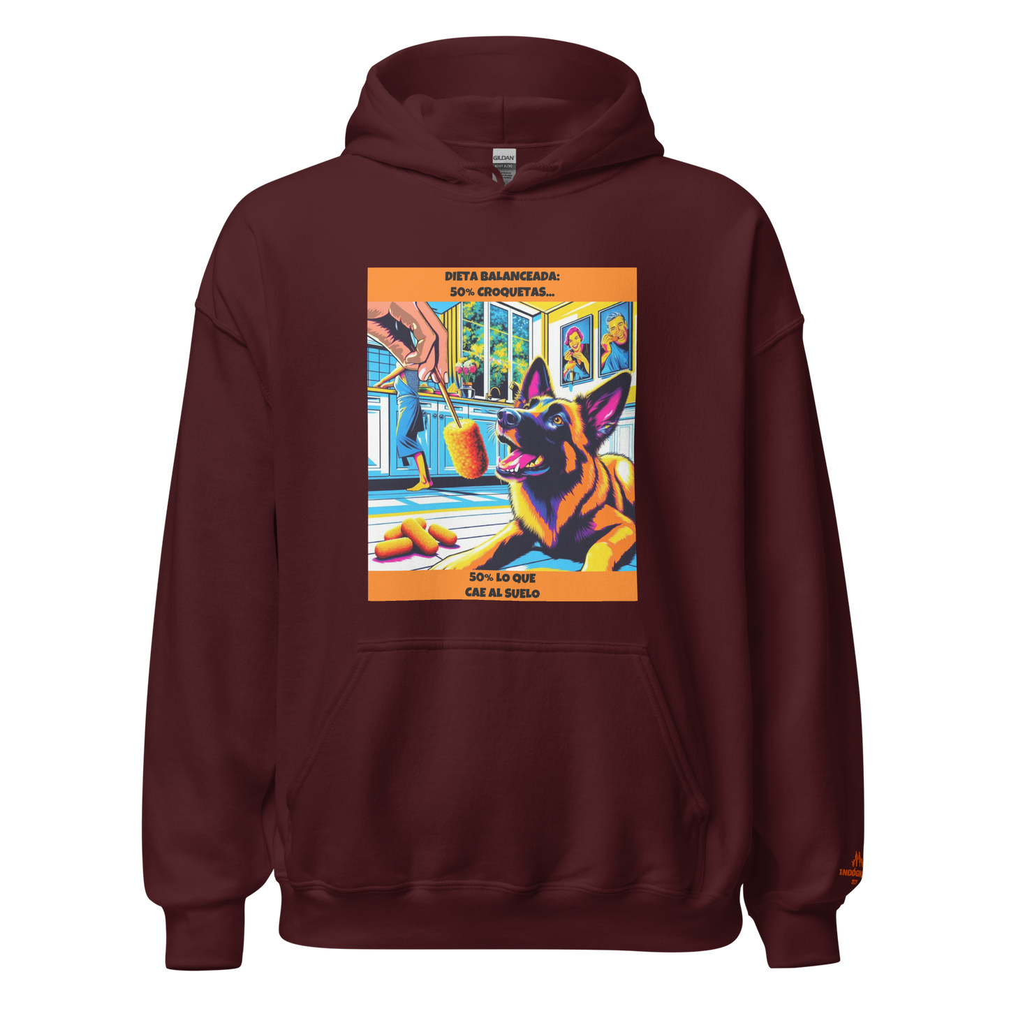 Sudadera con frase divertida perruna