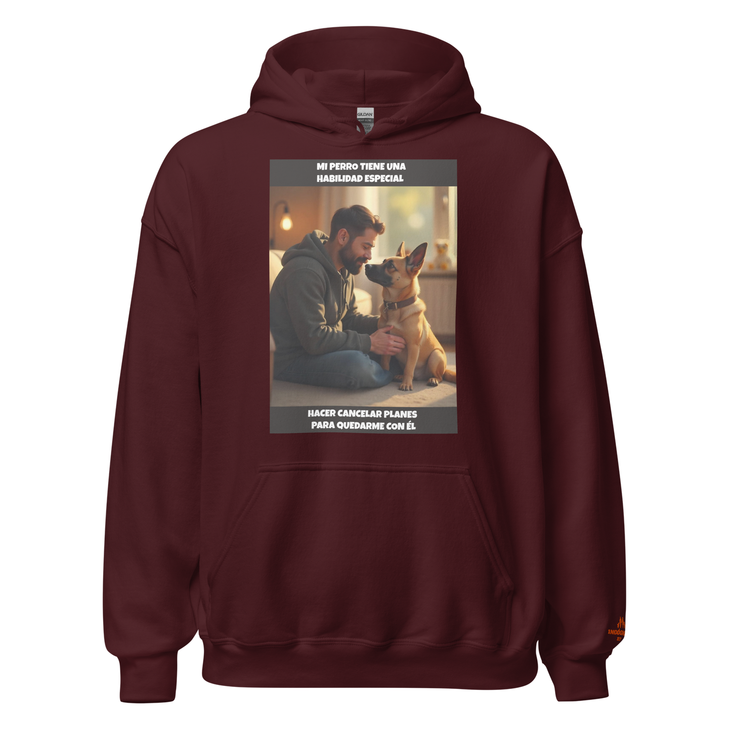 Sudadera personalizada con frase de mascota P06