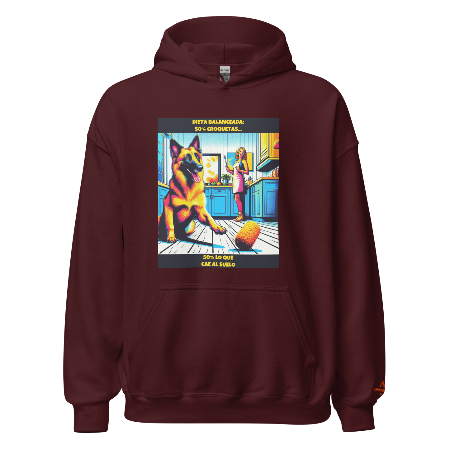 Sudadera con imagen divertida de perro