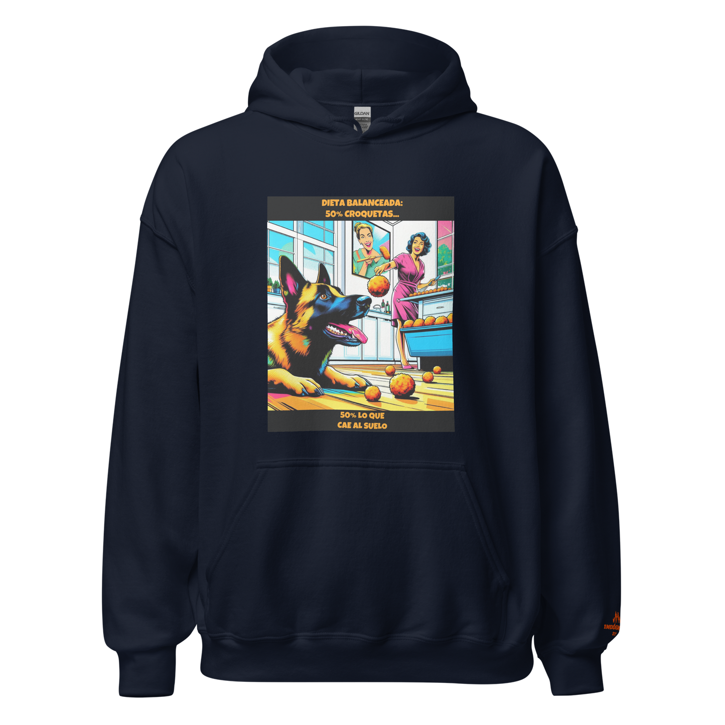 Sudadera con imagen divertida perruna