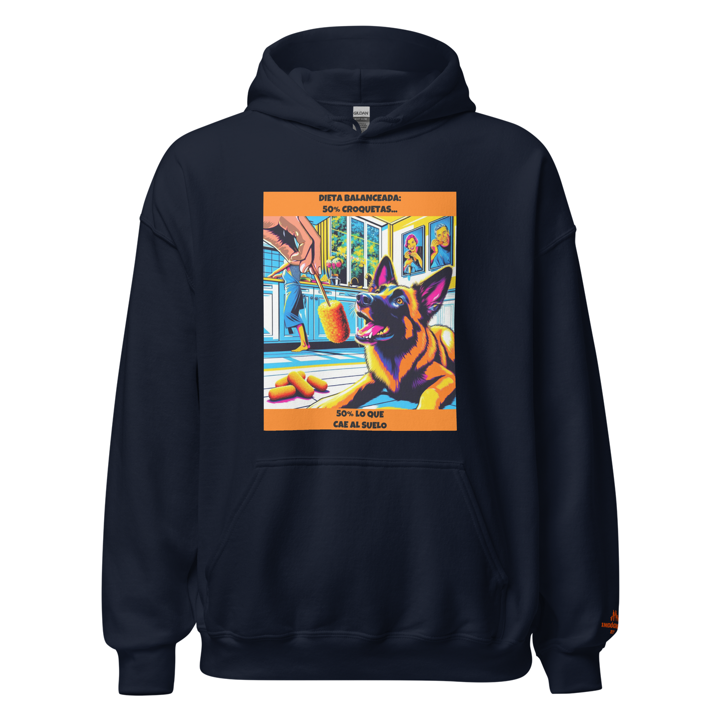 Sudadera con frase divertida perruna