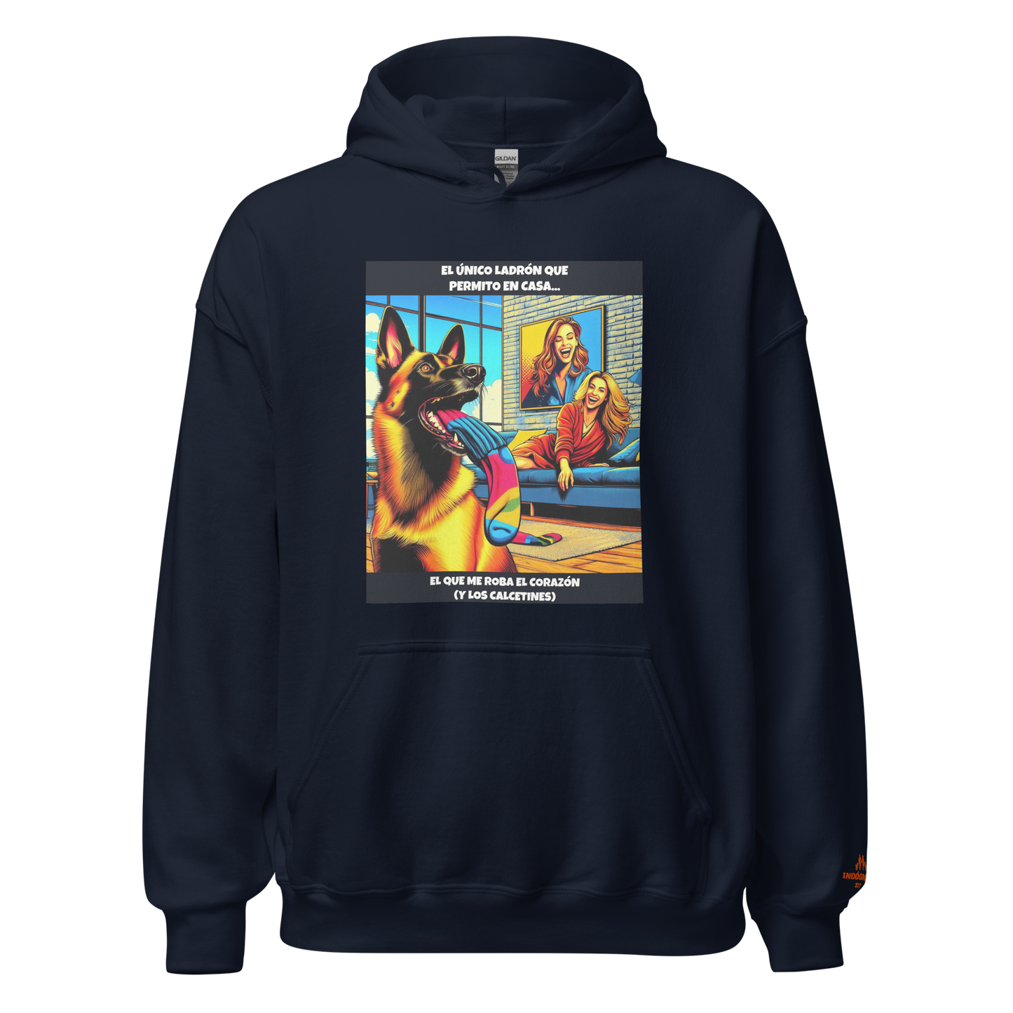 Sudadera con frase divertida perro