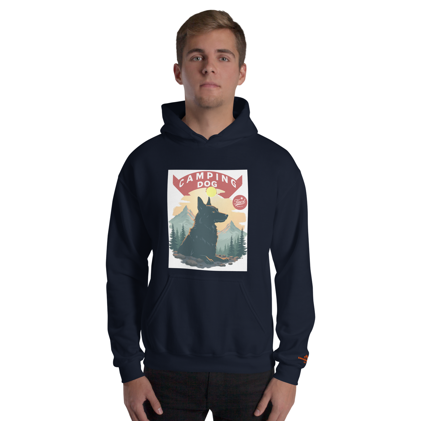 Sudadera con estilo perruno