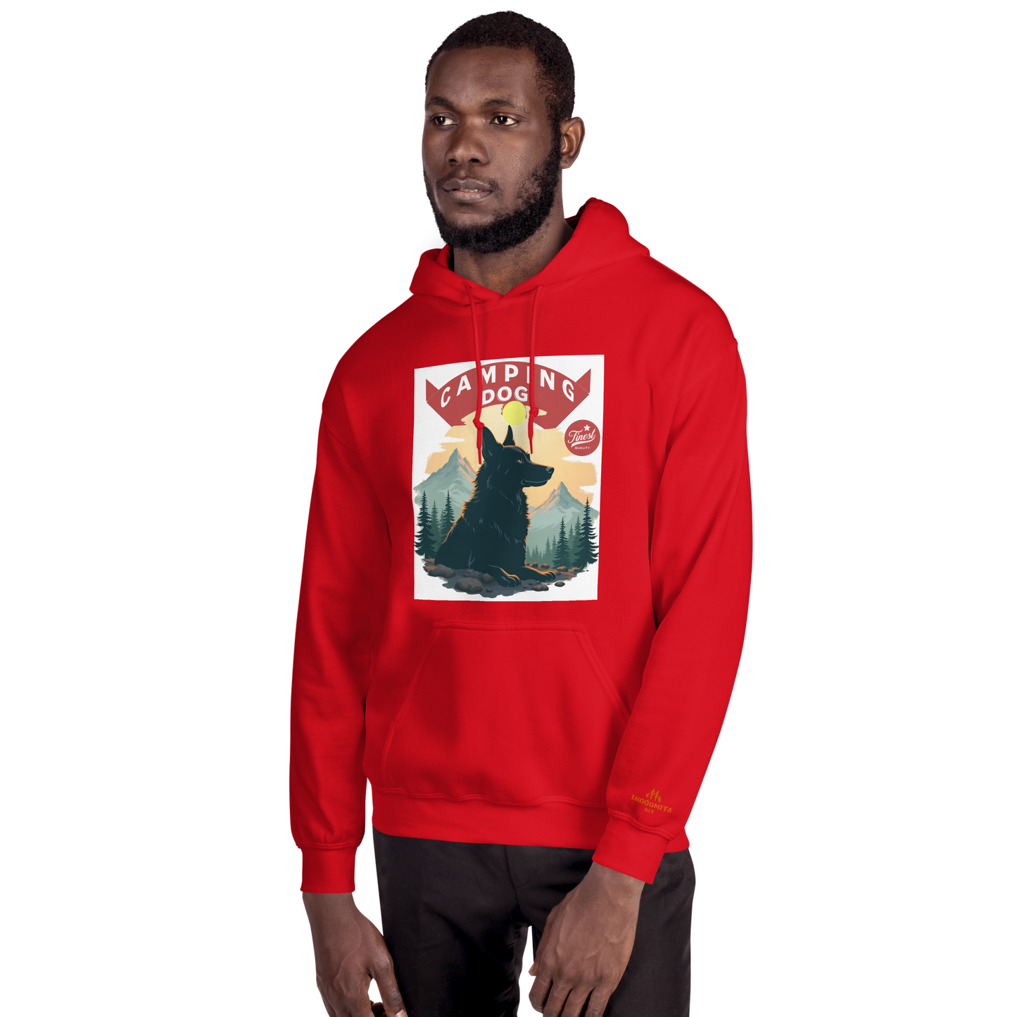 Sudadera con estilo perruno