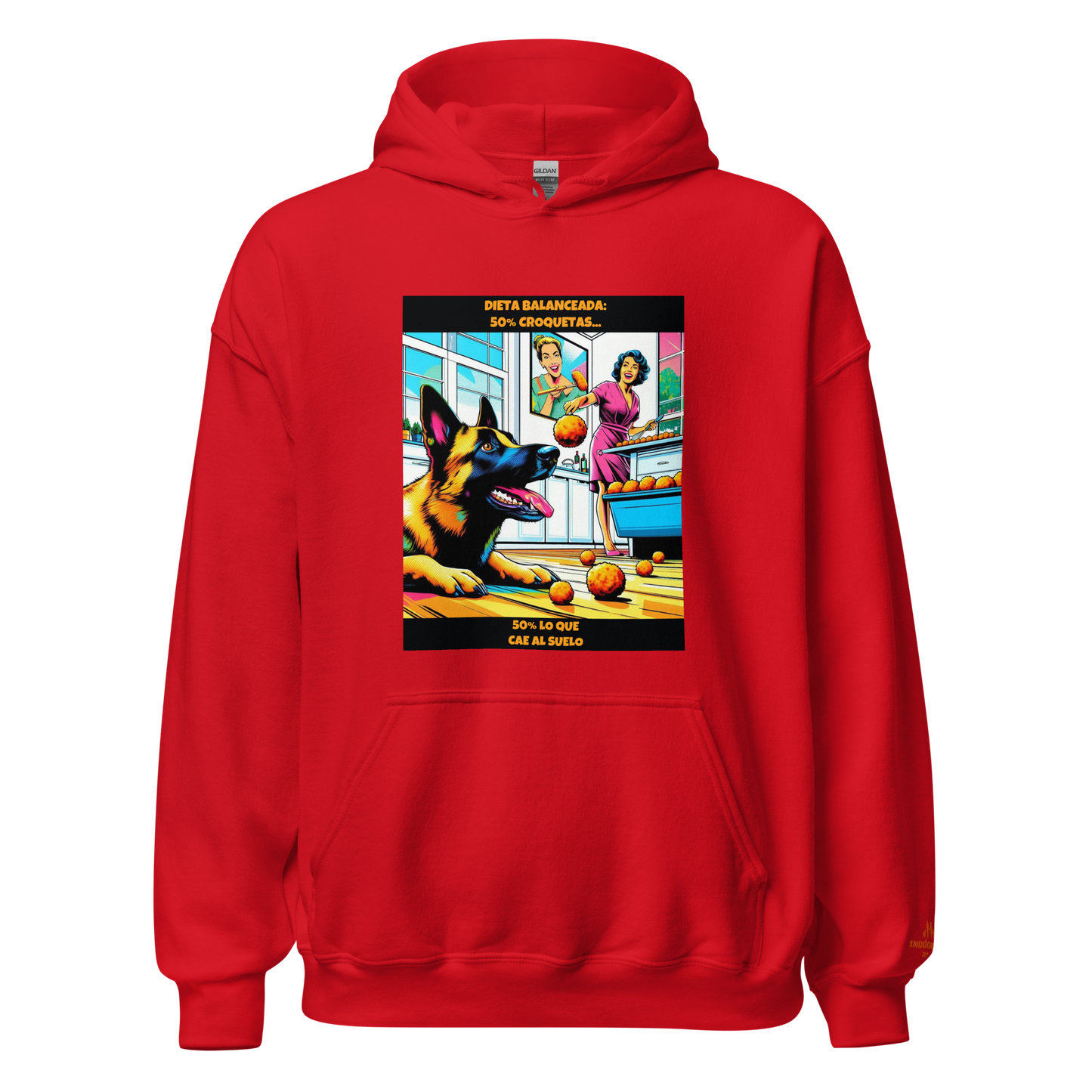 Sudadera con imagen divertida perruna