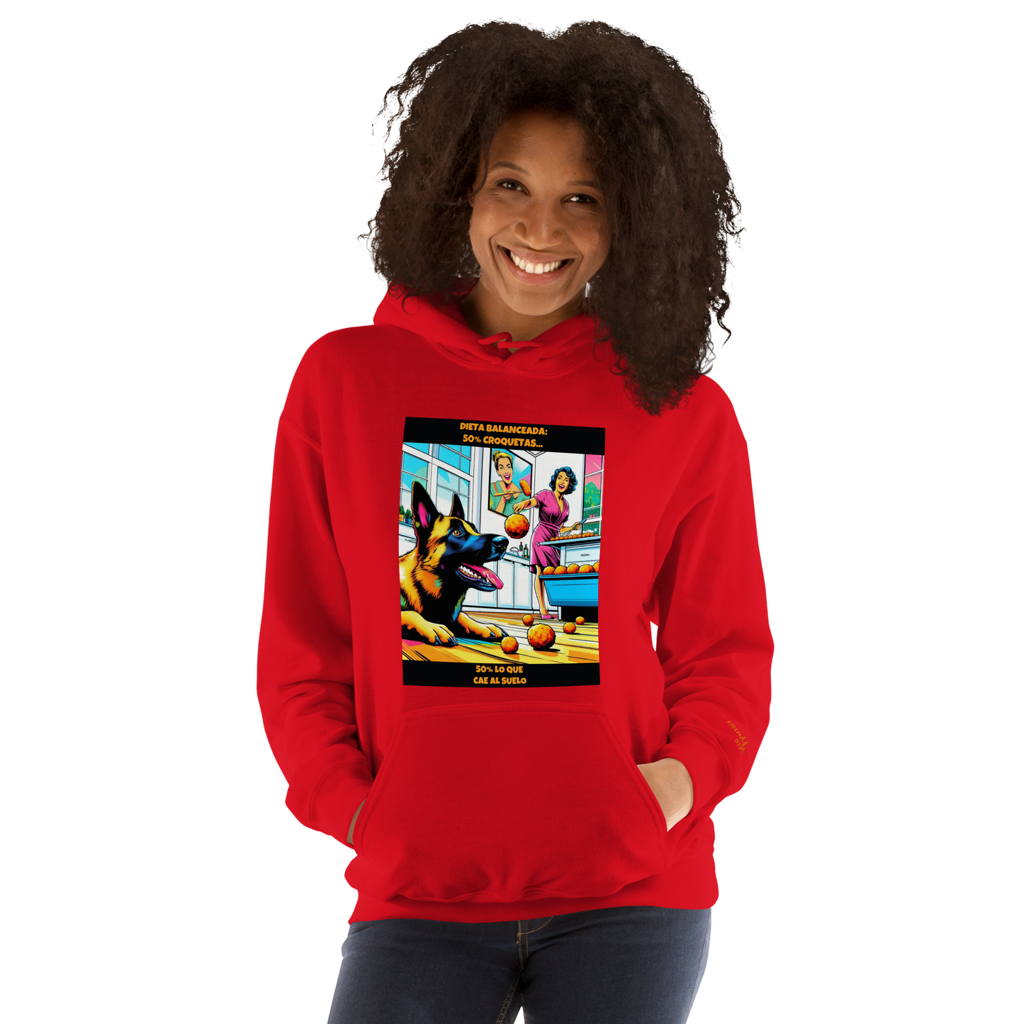 Sudadera con imagen divertida perruna