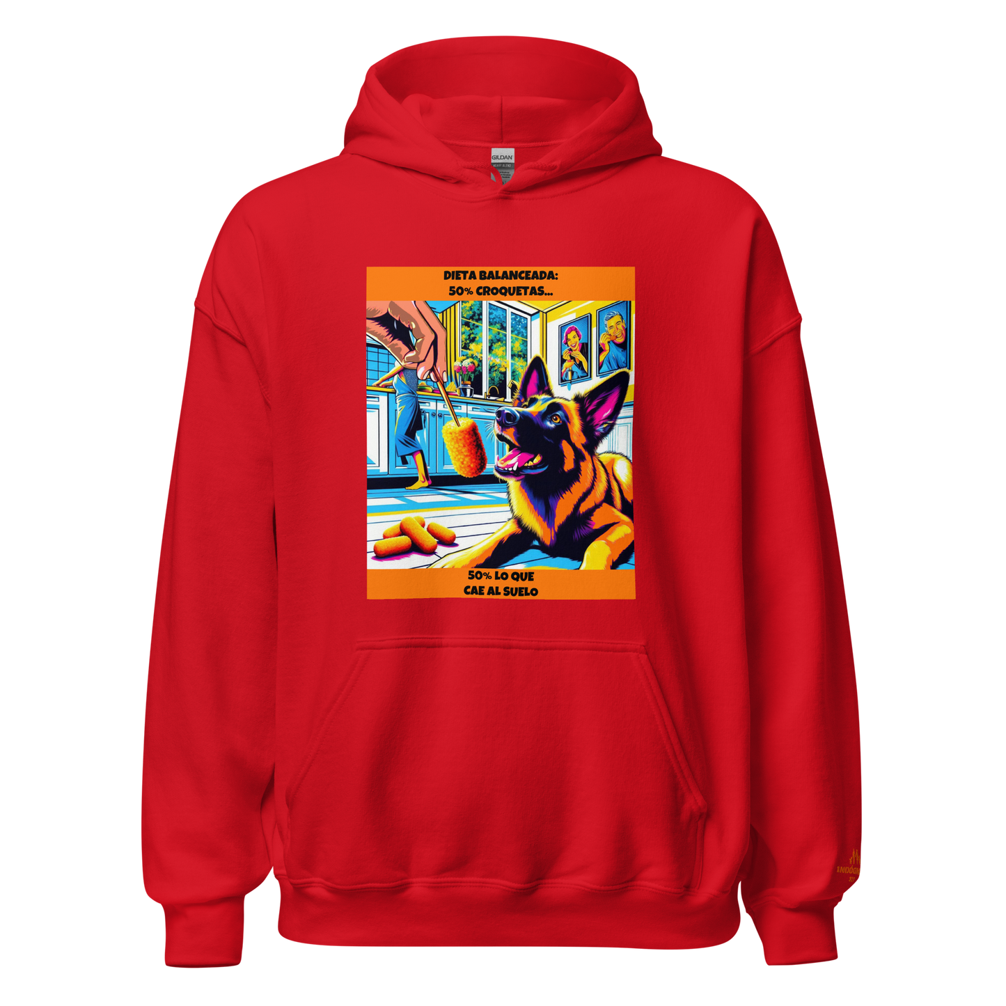Sudadera con frase divertida perruna