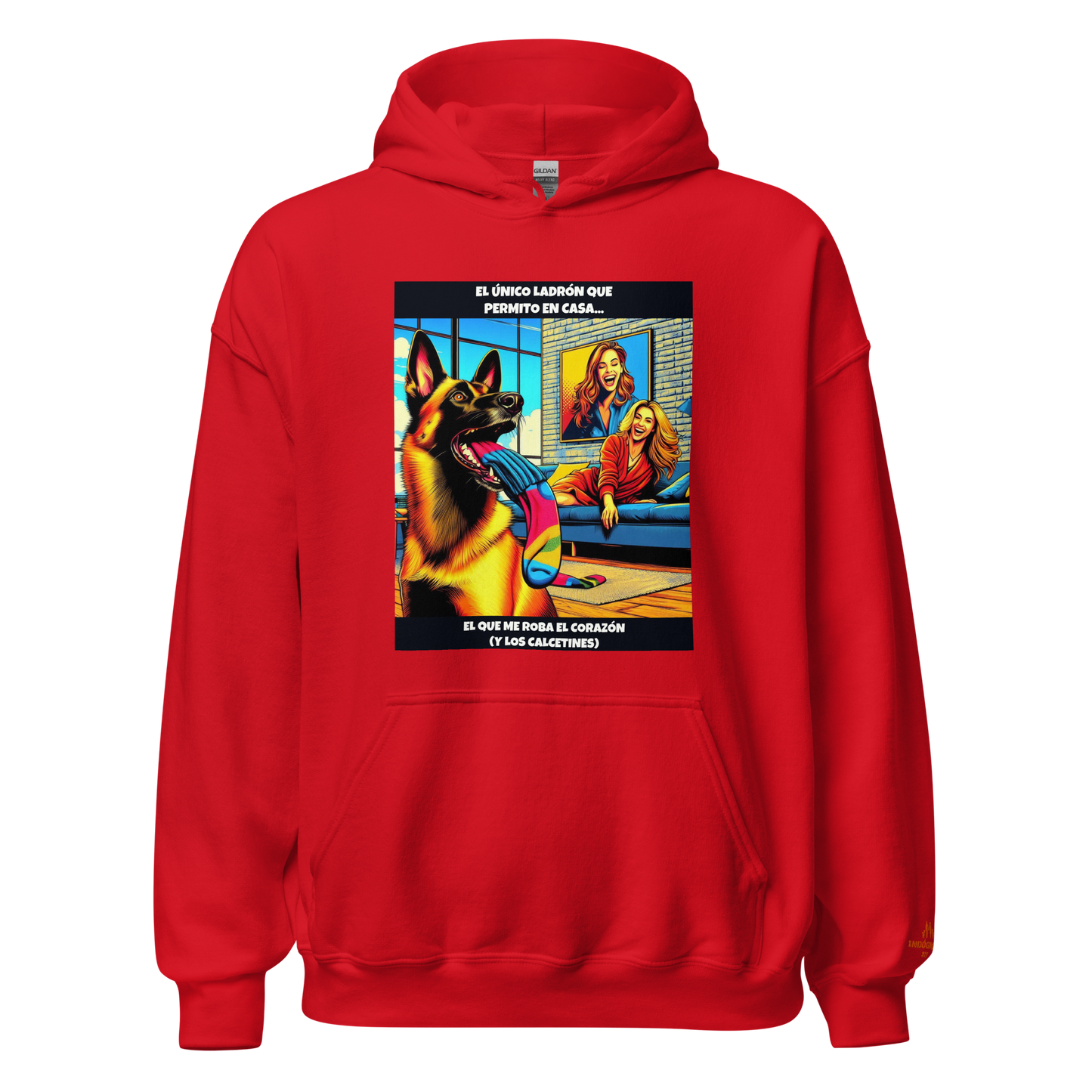 Sudadera con frase divertida perro