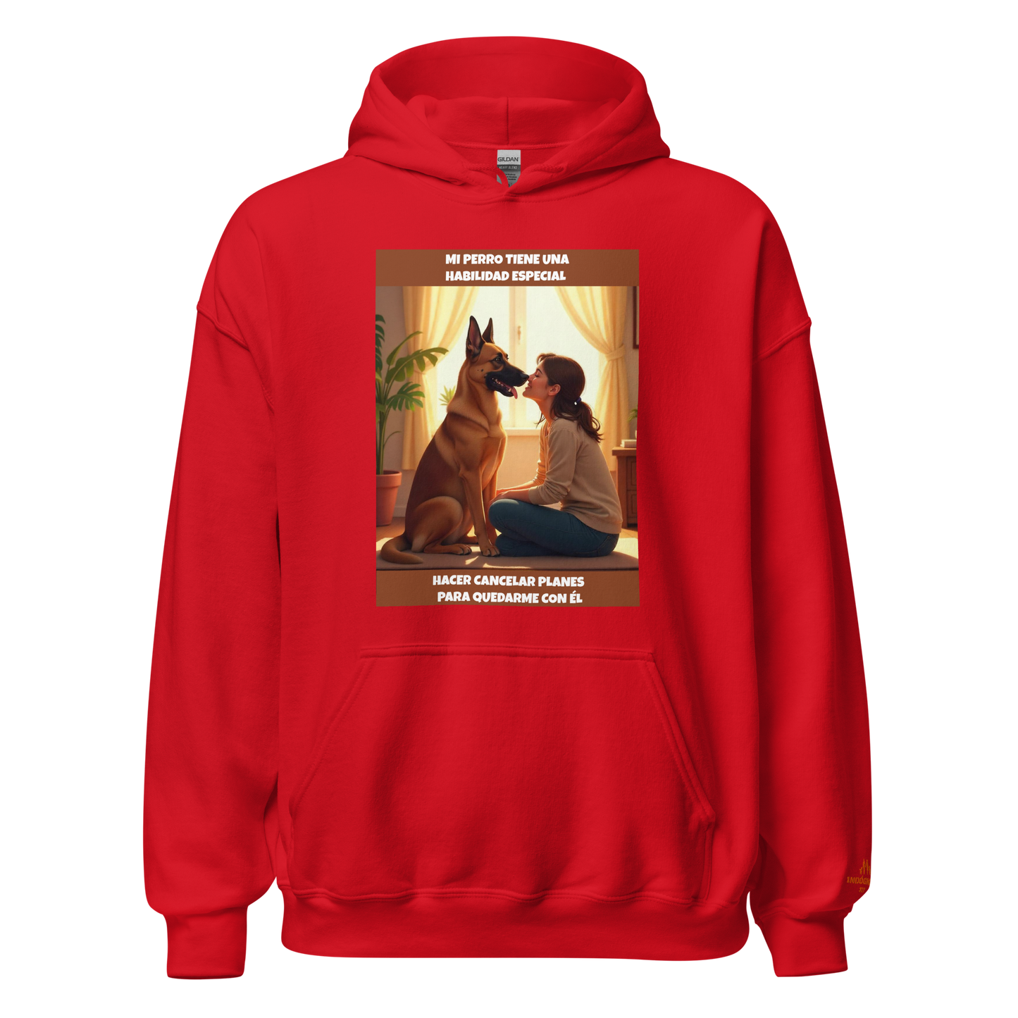 Sudadera personalizada con frase de perro P05