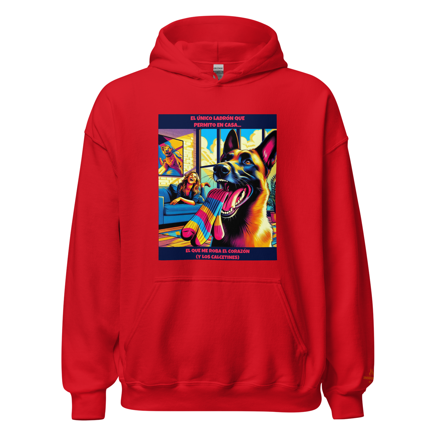 Sudadera con frase divertida perruna