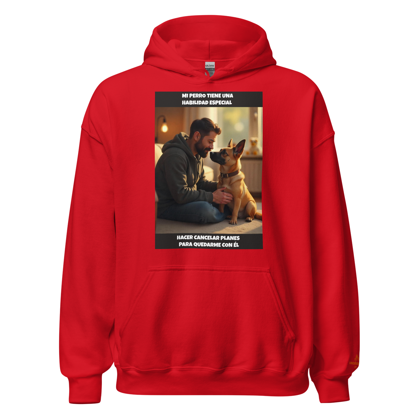 Sudadera personalizada con frase de mascota P06