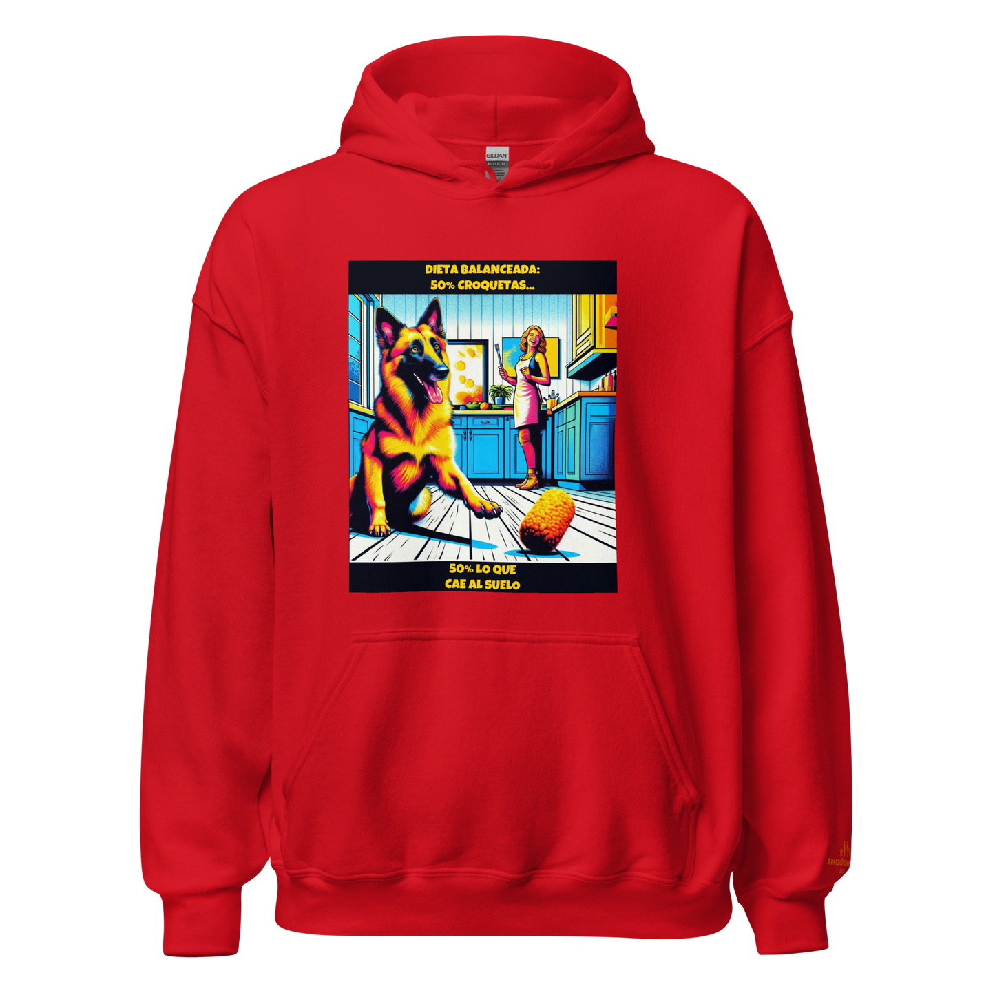 Sudadera con imagen divertida de perro