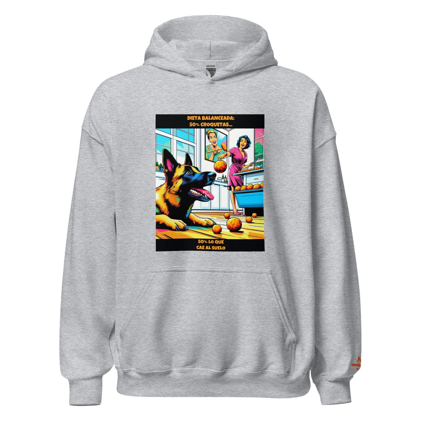 Sudadera con imagen divertida perruna