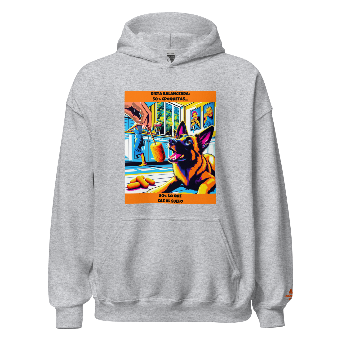 Sudadera con frase divertida perruna