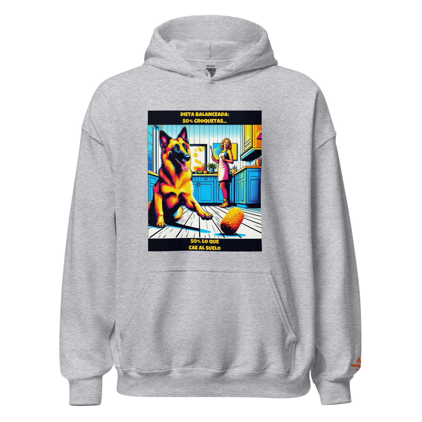 Sudadera con imagen divertida de perro