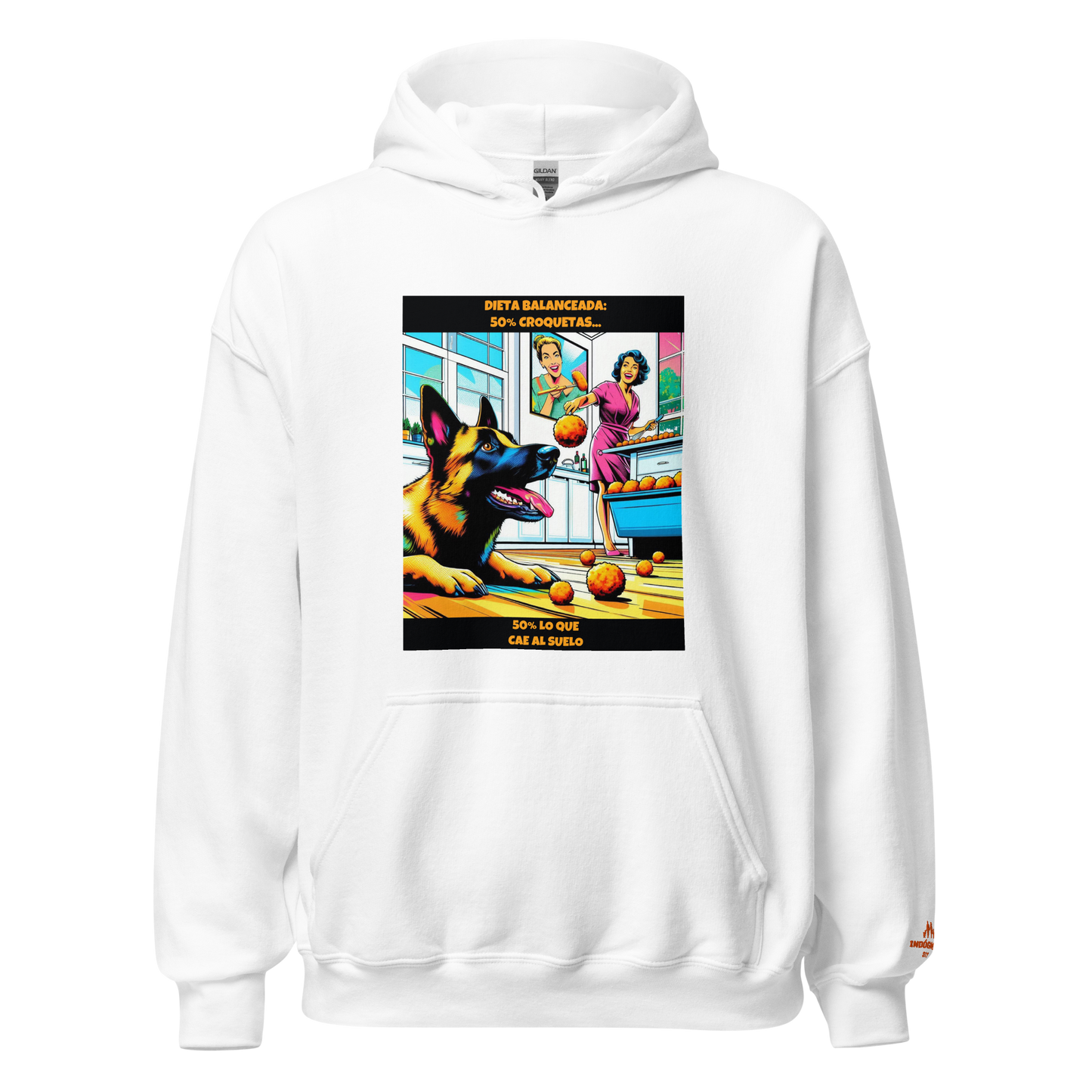 Sudadera con imagen divertida perruna