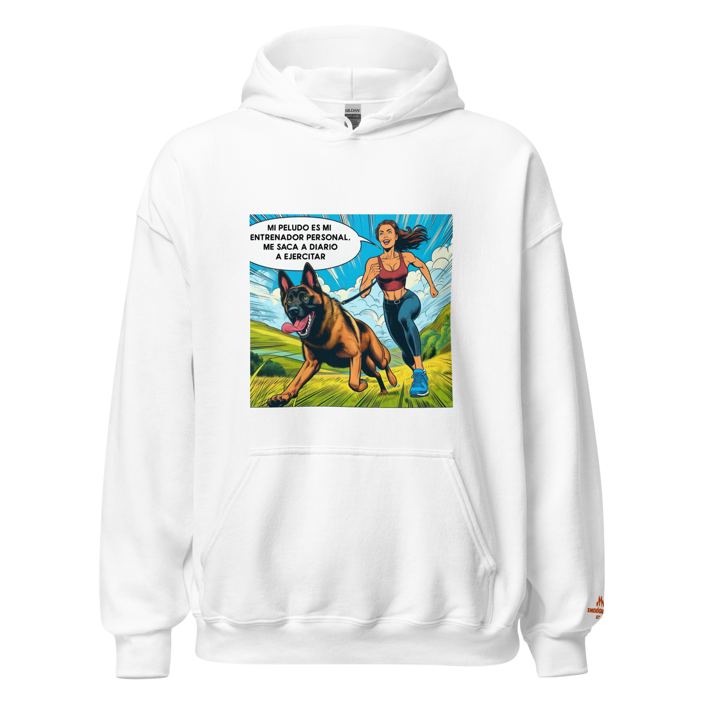 Sudadera con imagen divertida perruna