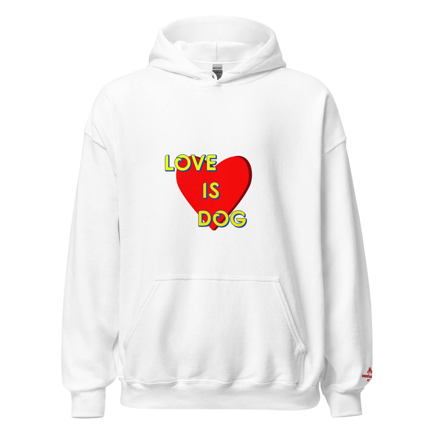Sudadera slogan doglovers