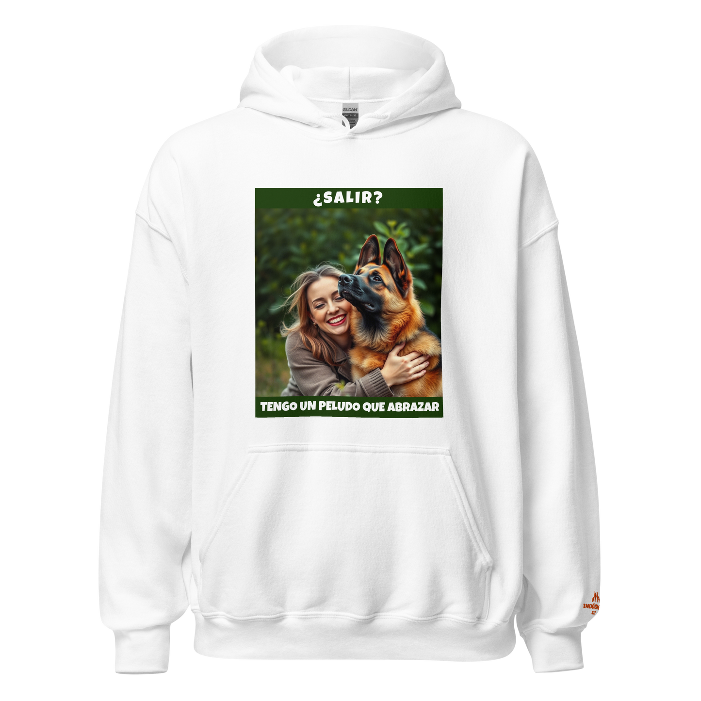 Sudadera personalizada slogan perro P11