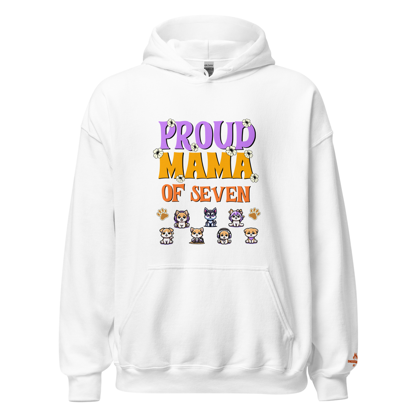 Sudadera con imagen perruna