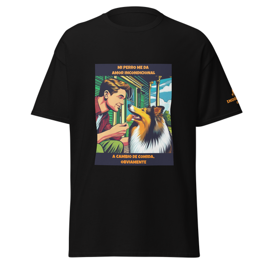 Camiseta con frase mascota